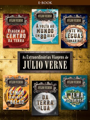 cover image of As extraordinárias viagens de Júlio Verne